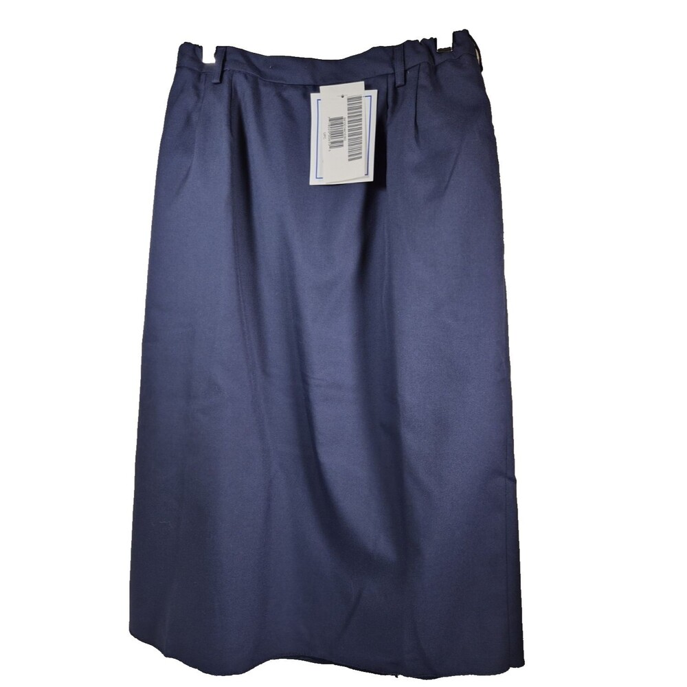 DSCP US Air Force Womens Dress Skirt Blue Lined Size 12 R NWT Military
